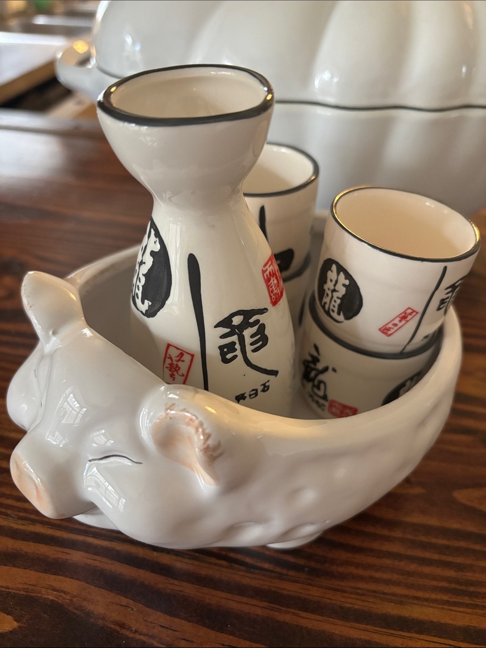 Japanese Sake Set - Picture 2 of 3